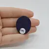 Cabochon Goldstone Albastru 32x26x6mm C101, imagine 2