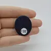 Cabochon Goldstone Albastru 32x27x6mm C125, imagine 2