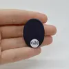 Cabochon Goldstone Albastru 35x25x6mm C120, imagine 2