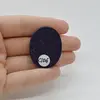 Cabochon Goldstone Albastru 36x28x7mm C106, imagine 2