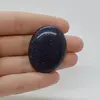 Cabochon Goldstone Albastru 38x29x6mm C65