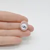 Cabochon Piatra lunii piersica 18x15x8mm C80, imagine 2