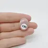 Cabochon Piatra lunii piersica 23x16x6mm C40, imagine 2