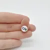 Cabochon Piatra lunii piersica 24x15x8mm C101, imagine 2