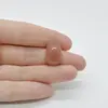 Cabochon Piatra lunii piersica 25x13x8mm C8