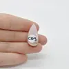 Cabochon Piatra lunii piersica 29x14x7mm C109, imagine 2
