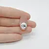 Cabochon Piatra lunii piersica 29x15x7mm C56, imagine 2