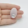 Cabochon Piatra lunii piersica 32x21x7mm C13, imagine 2