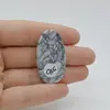 Cabochon Pinolith 39x21x5mm C56, imagine 2