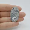 Cabochon Pinolith 39x26x6mm C22, imagine 2
