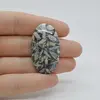 Cabochon Pinolith 39x26x6mm C22