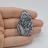 Cabochon Pinolith 43x26x5mm C34
