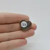 Cabochon Flint Polisat 21x19x8mm C69, imagine 2