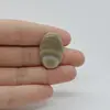 Cabochon Flint Polisat 27x18x6mm C57