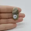 Cabochon Flint Polisat 32x18x6mm C19, imagine 2