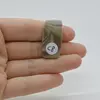 Cabochon Flint Polisat 33x16x5mm C8, imagine 2