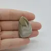 Cabochon Flint Polisat 35x22x6mm C59