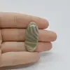 Cabochon Flint Polisat 36x16x6mm C1