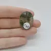 Cabochon Prehnit 29x22x7mm C35, imagine 2
