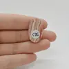 Cabochon Rodocrozit 29x17x6mm C76, imagine 2