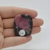 Cabochon Rodonit 36x31x5mm C14, imagine 2