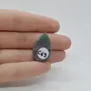 Cabochon Rubin in zoisit 26x17x6mm C69, imagine 2