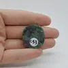 Cabochon Rubin in zoisit 28x27x6mm C53, imagine 2