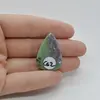 Cabochon Rubin in zoisit 30x21x6mm C62, imagine 2