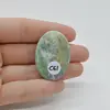 Cabochon Rubin in fucsit 37x26x7mm C61, imagine 2