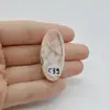 Cabochon Scolecit A+ 39x19x10mm C39, imagine 2