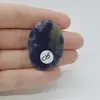 Cabochon Sodalit 38x27x6mm C15, imagine 2