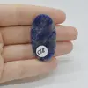 Cabochon Sodalit 40x23x7mm C18, imagine 2