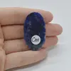 Cabochon Sodalit 42x24x7mm C101, imagine 2