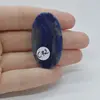 Cabochon Sodalit 43x23x8mm C72, imagine 2
