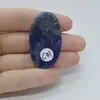 Cabochon Sodalit 44x25x7mm C71, imagine 2