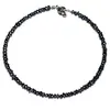 Bratara perle de cultura negre 2mm