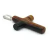 Pandantiv cruce ochi de tigru 40mm
