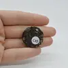 Cabochon Agat Turitela 27x27x5mm C43, imagine 2