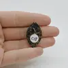 Cabochon Agat Turitela 31x19x6mm C18, imagine 2