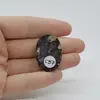 Cabochon Agat Turitela 31x22x6mm C57, imagine 2