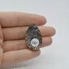 Cabochon Agat Turitela 33x21x6mm C61, imagine 2