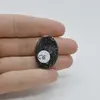 Cabochon Agat Turitela 37x19x6mm C6, imagine 2