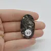 Cabochon Agat Turitela 37x22x6mm C67, imagine 2