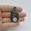 Cabochon Agat Turitela 43x23x5mm C38, imagine 2