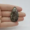 Cabochon Agat Turitela 43x23x5mm C38