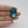 Cabochon Turcoaz Iranian 32x20x6mm C63, imagine 2