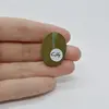 Cabochon Turcoaz Tibetan 28x20x5mm C14, imagine 2