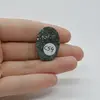 Cabochon Turcoaz Tibetan 28x20x6mm C54, imagine 2