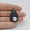Cabochon Turmalina Negra 35x22x5mm C1, imagine 2