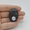 Cabochon Turmalina Negra 36x25x5mm C22, imagine 2